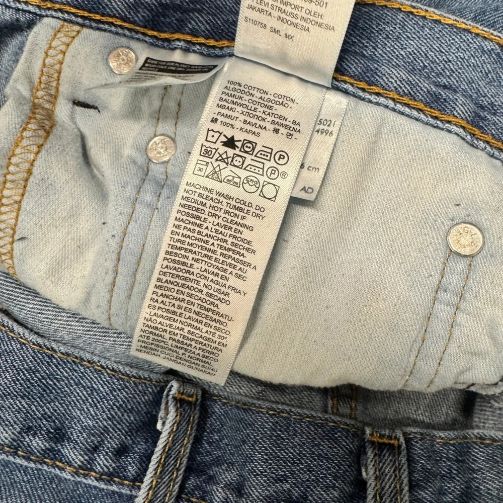 Levi's 505 Jeans Mens 38x30 (38x29 ACTUAL) Regular Fit Blue Denim Classic